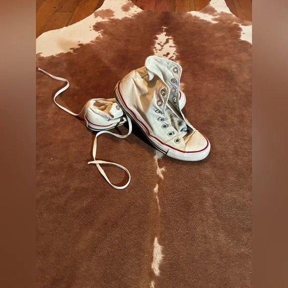 Converse Shoes Classic High Top White Converse Womens Size